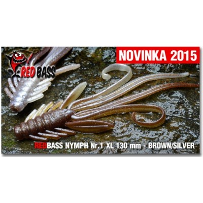 Nymfa Redbass Nr. 1 XL Brown/Silver 130 mm