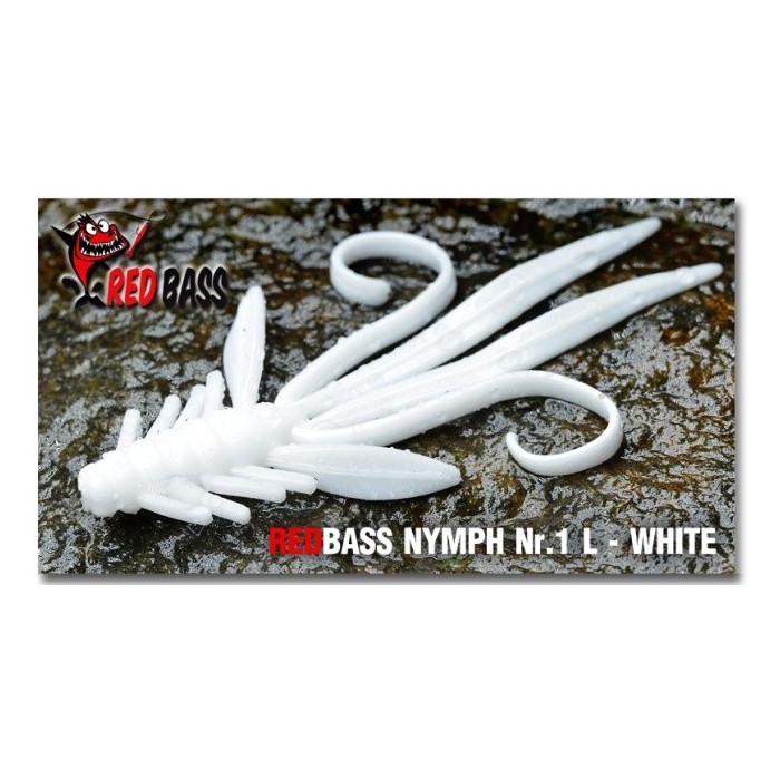 Nymfa Redbass Nr. 1 L White 80 mm