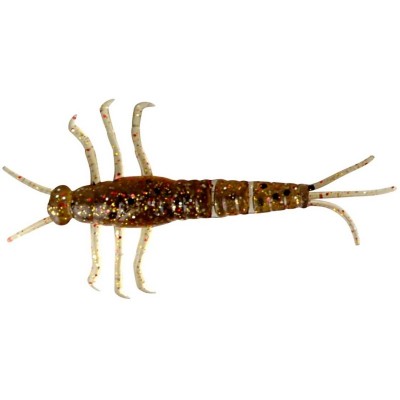 Nymfa Savage Gear 3D PVC Mayfly 5 cm Brown Glitter 8 ks