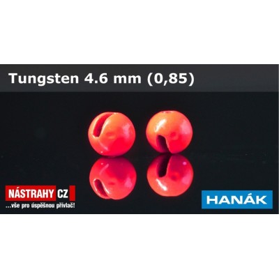 Tungsten Beads 4,6mm 0,85g Red