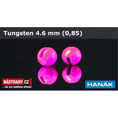 Wolframová hlavička 4,6mm 0,85g Pink