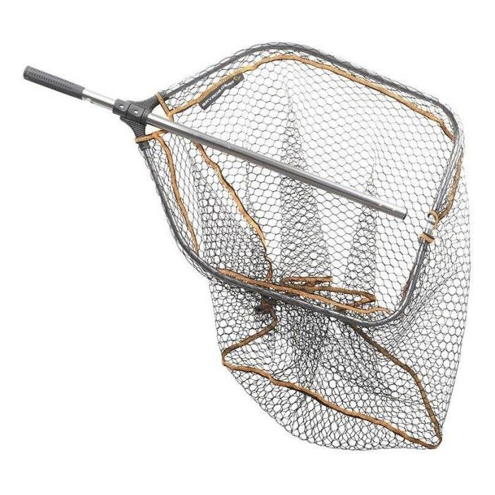 Podběrák Savage Gear Pro Folding Rubber Large Mesh Landing Net L