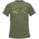 T-Shirt  Flotsam Grass Carp I - Olive