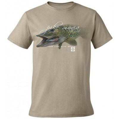 T-Shirt  Flotsam Pike with Lure I - Khaki