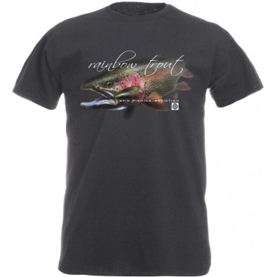 T-Shirt  Flotsam Rainbow Trout I - Graphite