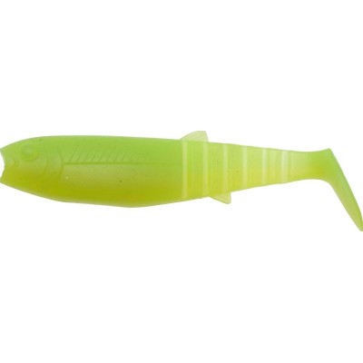 Ripper Savage Gear Cannibal Shad 6,8 cm Chartreuse