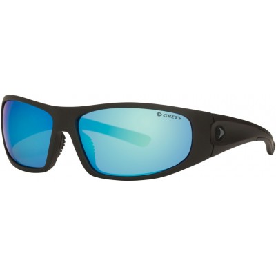 Polarizing Glasses Greys G1 Sunglasses Matt Carbon/Blue Mirror