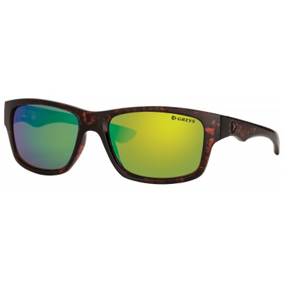 Polarizing Glasses Greys G4 Sunglasses Gloss Tortoise/GRN Mirror