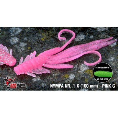 Nymph Redbass Nr. 1 X Pink G 100 mm