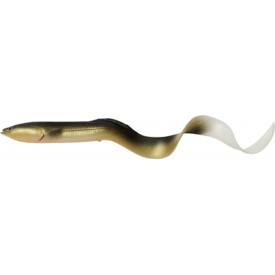 Úhoř Savage Gear 3D Real Eel Bulk 15 cm Dirty Eel