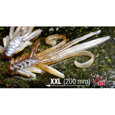 Nymfa Redbass Nr. 1 XXL Brown/Silver 200 mm