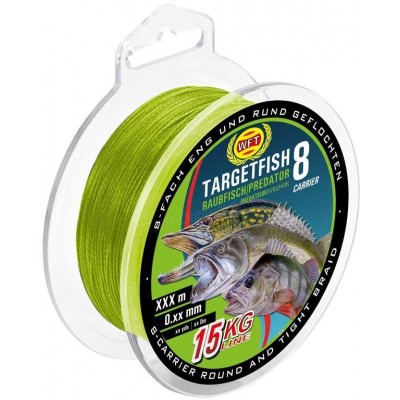 Braid WFT Targetfish 8 Predator Chartreuse 150 m
