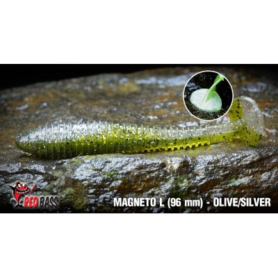 Ripper Redbass Magneto L 96 mm Olive/Silver