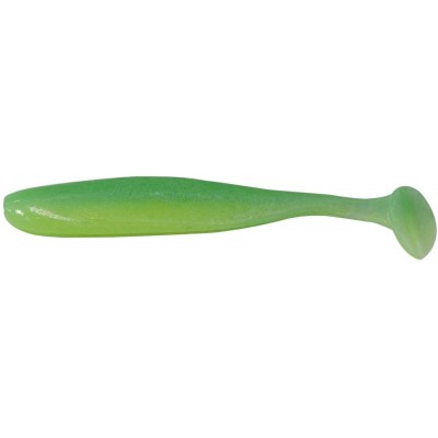 Ripper Keitech Easy Shiner 4" Lime Chartreuse Glow 7 ks