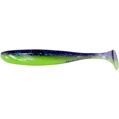Ripper Keitech Easy Shiner 4" Violet Lime Belly 7 Pcs