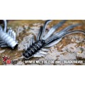 Nymph Redbass Nr. 1 XL 130 mm Black / Silver