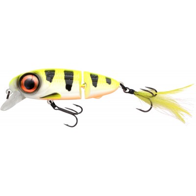 Wobler Spro Iris Underdog Jointed 80 Hot Perch