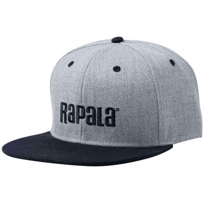 Cap Rapala Flat Brim Grey/Black