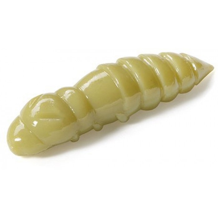 Larva FishUp Pupa 1.2" Light Olive 10 Pcs