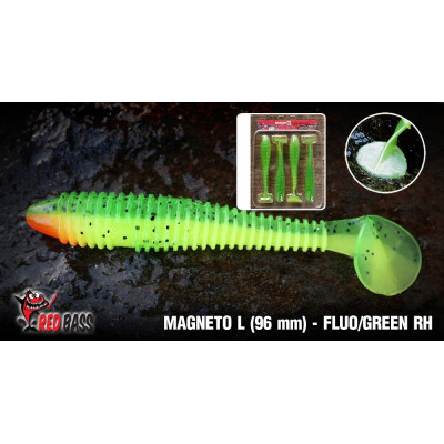 Ripper Redbass Magneto L 96 mm Fluo/Green RH