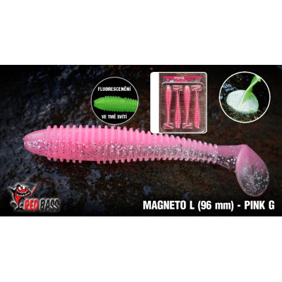 Ripper Redbass Magneto L 96 mm Pink G