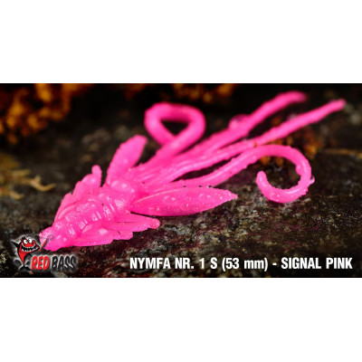 Nymfa Redbass Nr. 1 S 53 mm Signal Pink