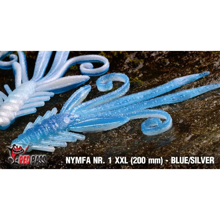 Nymfa Redbass Nr. 1 XXL Blue/Silver 200 mm