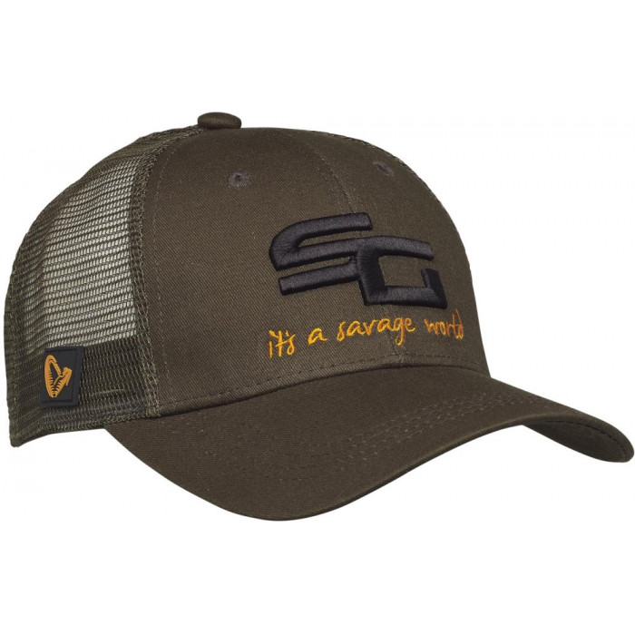 Kšiltovka Savage Gear SG4 Cap Olive Green