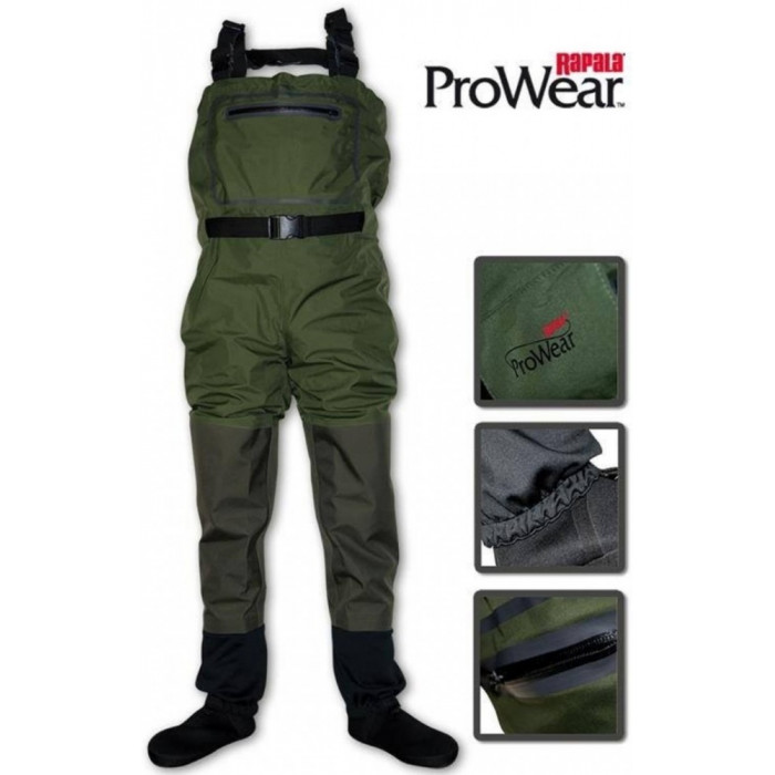 Brodící kalhoty Rapala X-Protect Waders 3+4