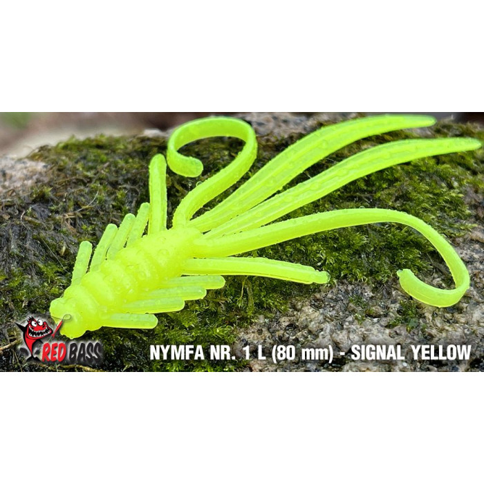 Nymfa Redbass Nr. 1 L 80 mm Signal Yellow