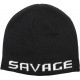 Čepice Savage Gear Logo Beanie One Size Black/White