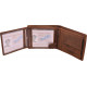 Pánská peněženka Mercucio světlehnědá vzor 6 sumec