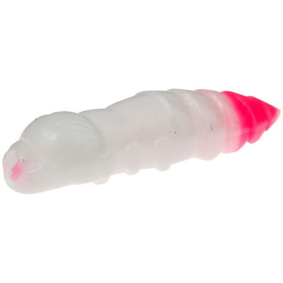 Larva FishUp Pupa 1.2" White/Bubble Gum 10 ks