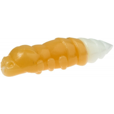 Larva FishUp Pupa 1.2" Cheese/White 10 Pcs