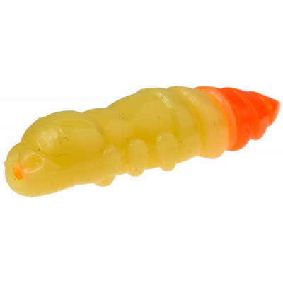 Larva FishUp Pupa 1.2" Cheese/Hot Orange 10 Pcs
