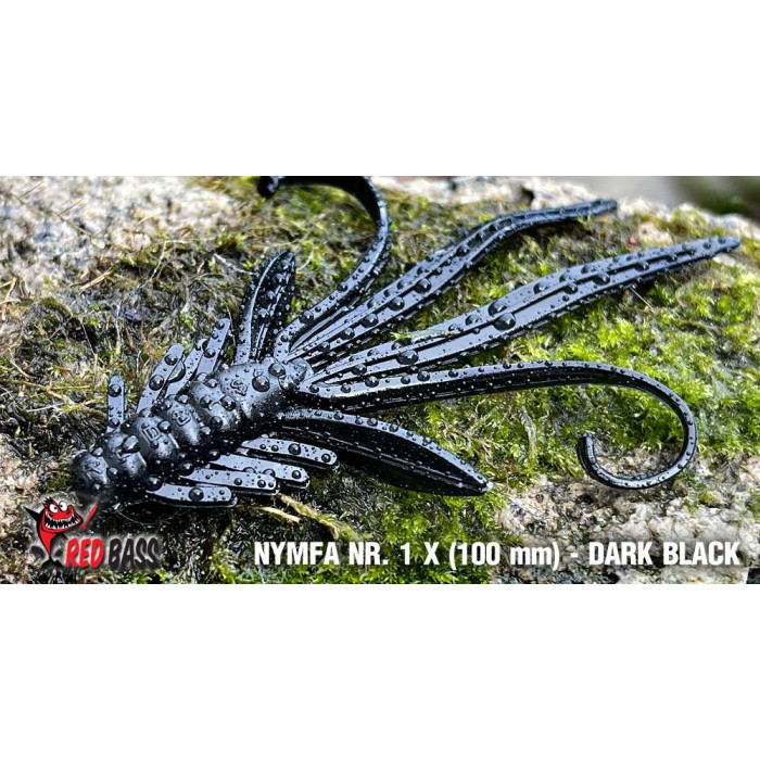Nymfa Redbass Nr. 1 X 100 mm Dark Black