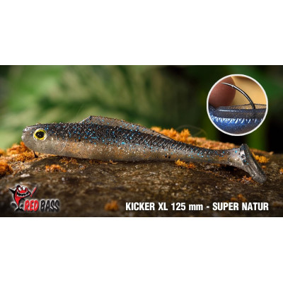 Ripper Redbass Kicker XL 125 mm Super Natur
