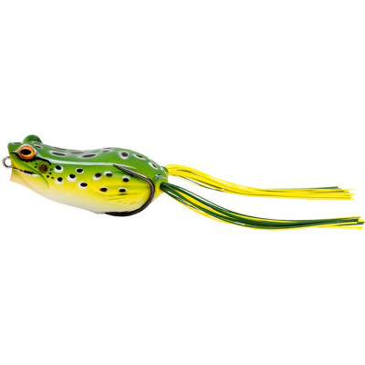 Žába Savage Gear Hop Popper Frog 5,5 cm Green Leopard