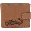 Pánska peňaženka Mercucio natural vzor 6 sumec