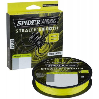 Šňůra Spiderwire Stealth Smooth8 150 m žlutá