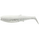 Ripper Savage Gear Cannibal Shad 12,5 cm White Flash