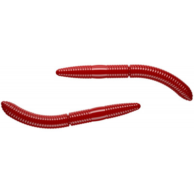 Libra Lures Fatty D’Worm 65 – Red (Krill) – 10pcs