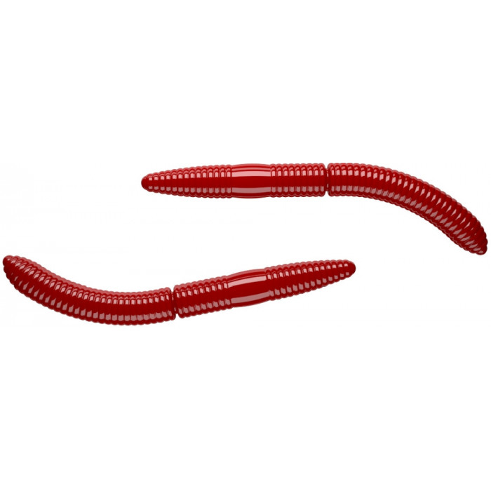 Libra Lures Fatty D’Worm 75 – Red (Krill) – 8pcs