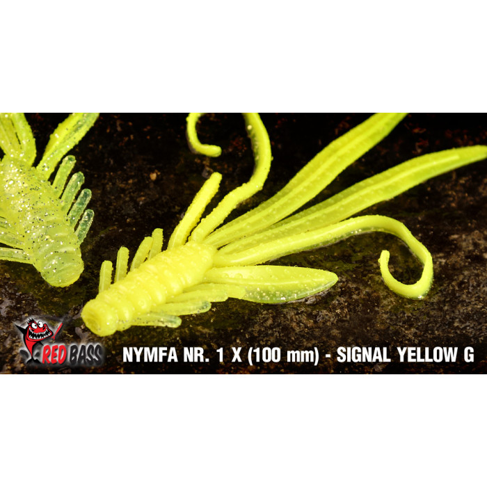 Nymfa Redbass Nr. 1 X 100 mm Signal Yellow G