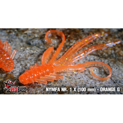 Nymfa Redbass Nr. 1 X 100 mm Orange G