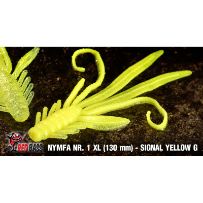 Nymfa Redbass Nr. 1 XL 130 mm Signal Yellow G