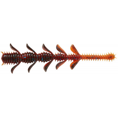 Ragworm Savage Gear Craft Crawler 10cm Orange Pumpkin UV 8pcs