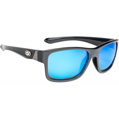 Polarized Sunglasses Strike King SK Pro Sunglasses Black Frame Blue Lens
