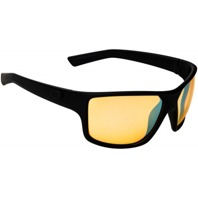 Polarized Sunglasses Strike King S11 Optics Clinch Black Frame Silver Mirror