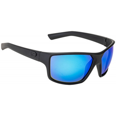 Polarized Sunglasses Strike King S11 Optics Clinch Black Frame Blue Mirror